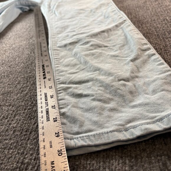 Wulful Light Blue Denim Casual 5-Pocket Straight Leg Men's Size 42x29.75 - Picture 8 of 11